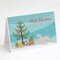 Caroline&#x27;s Treasures   CK3457GCA7P Glen of Imal Christmas Tree Greeting Cards and Envelopes Pack of 8, 7 x 5, multicolor